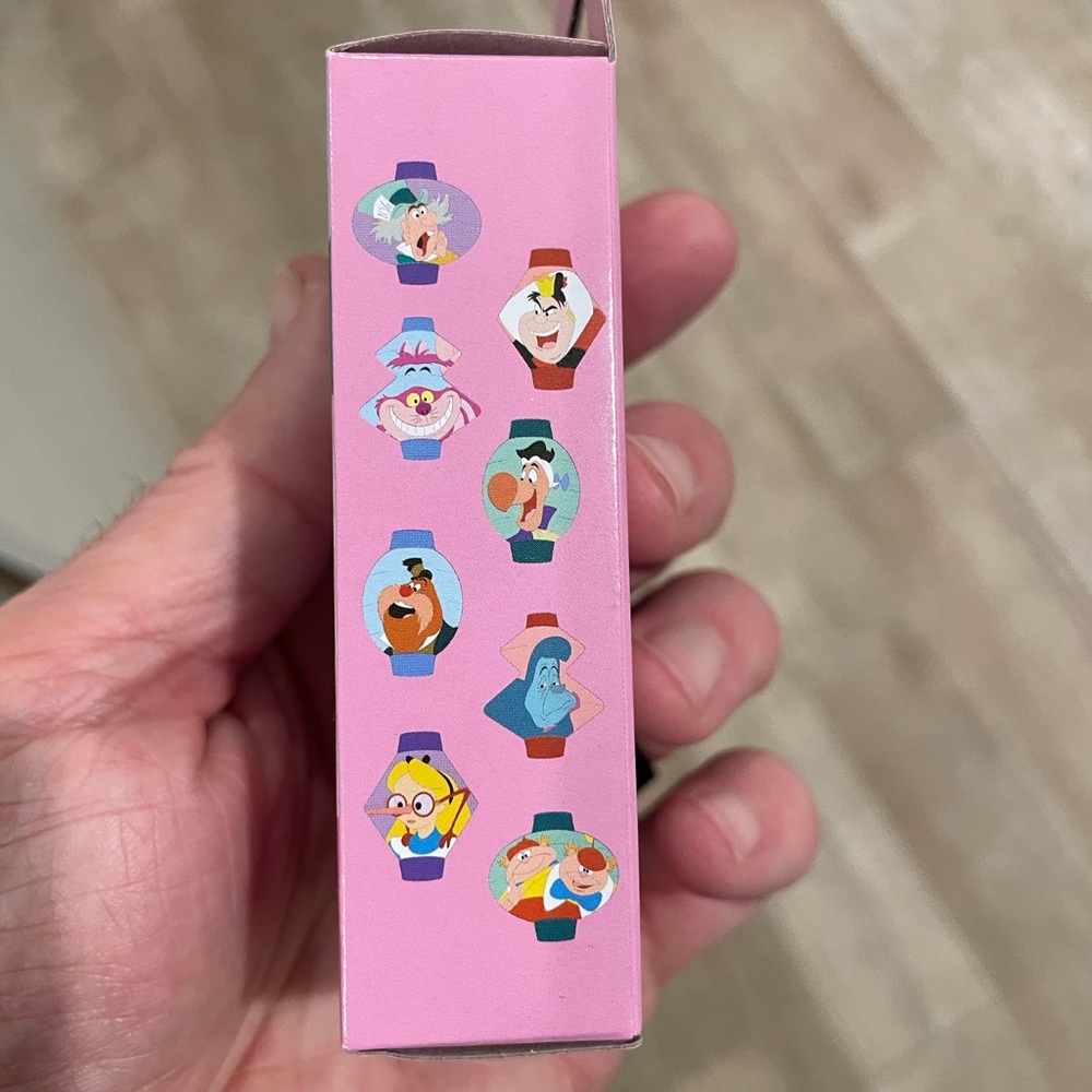 Disney Alice in Wonderland Pink Mystery Pin Set - Picture 2 of 3